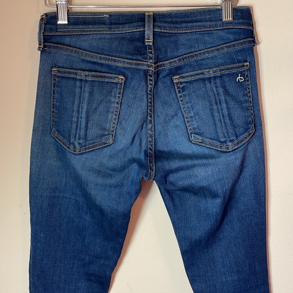 Rag & Bone New York Women’s ‘Bloo Moon’ Dark Wash Ankle Skinny Jeans Size 26 - Picture 4 of 10